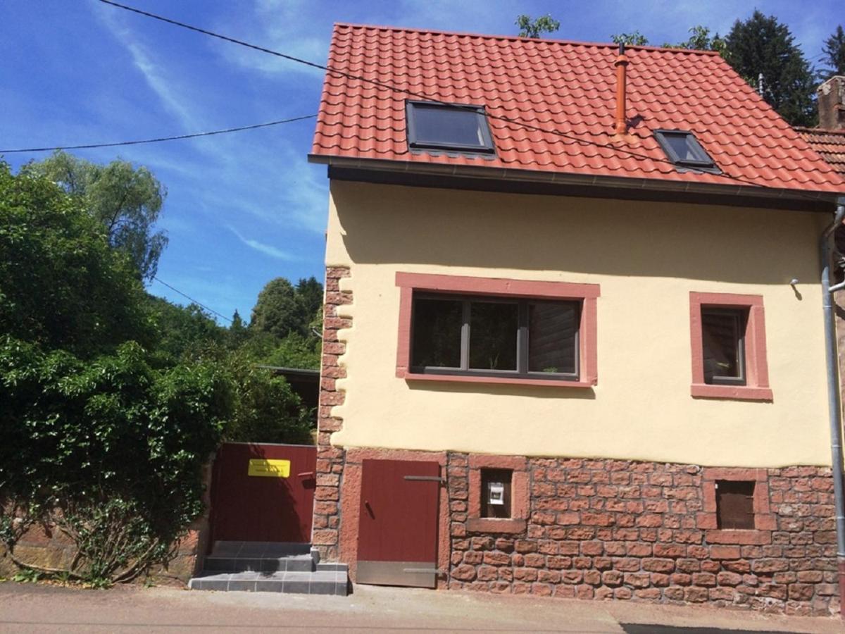 Ferienhaus In Der Erlebach Elmstein Exteriör bild